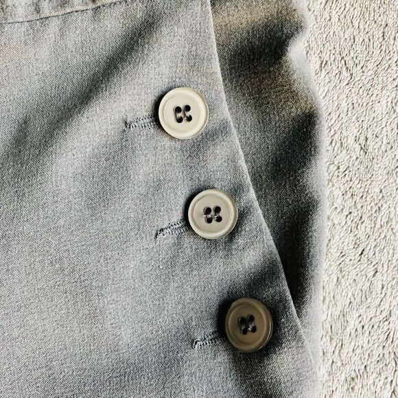 Finity Long Grey Dress Culotte Shorts - Picture 7 of 15